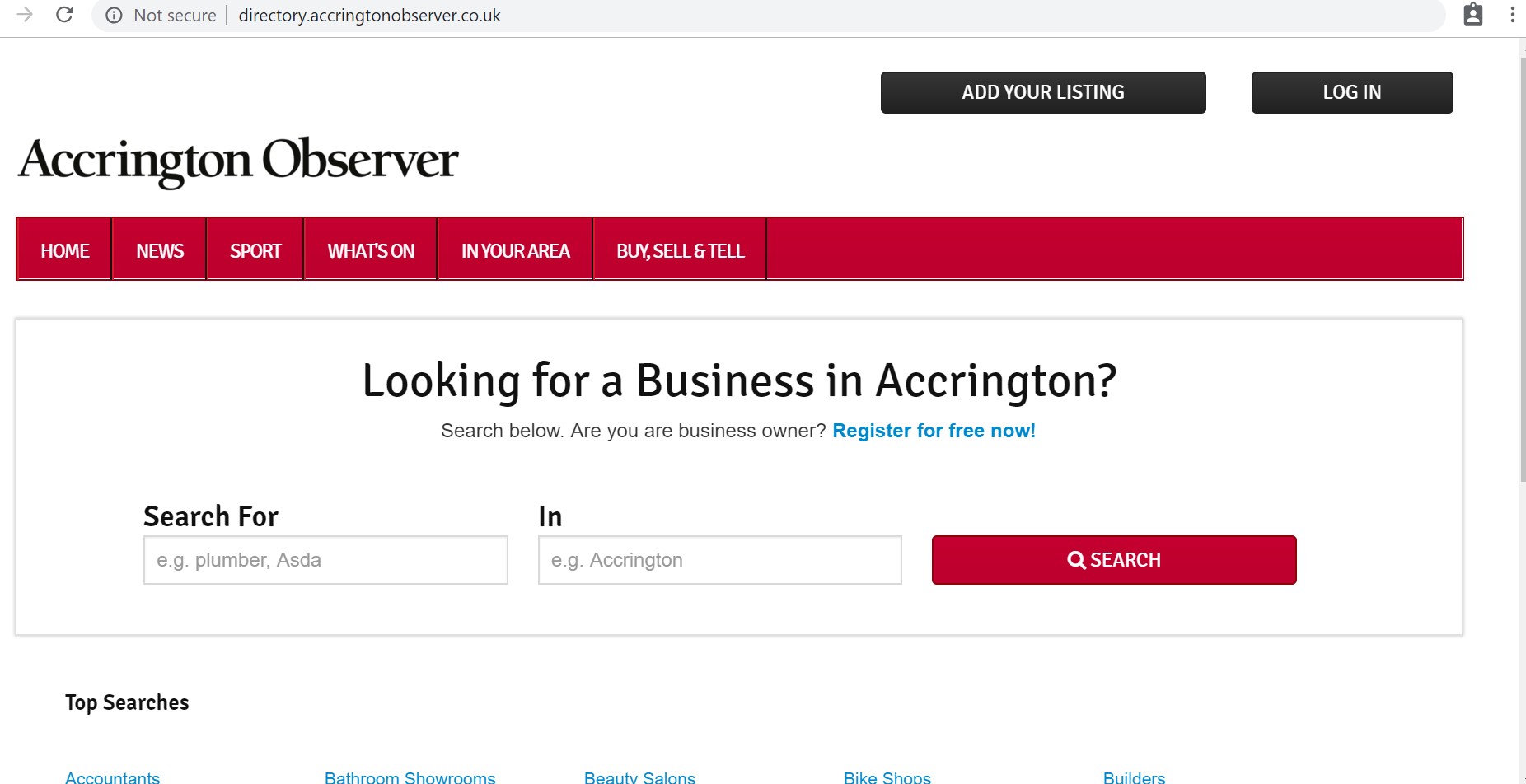 Accrington Observer accrington observer
