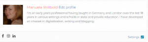 Authorship profile UK Education Blog