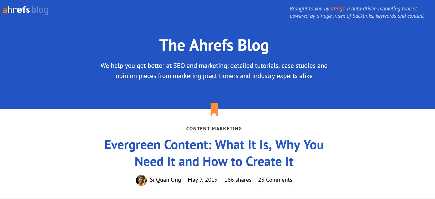 ahrefs blog ahrefs blog