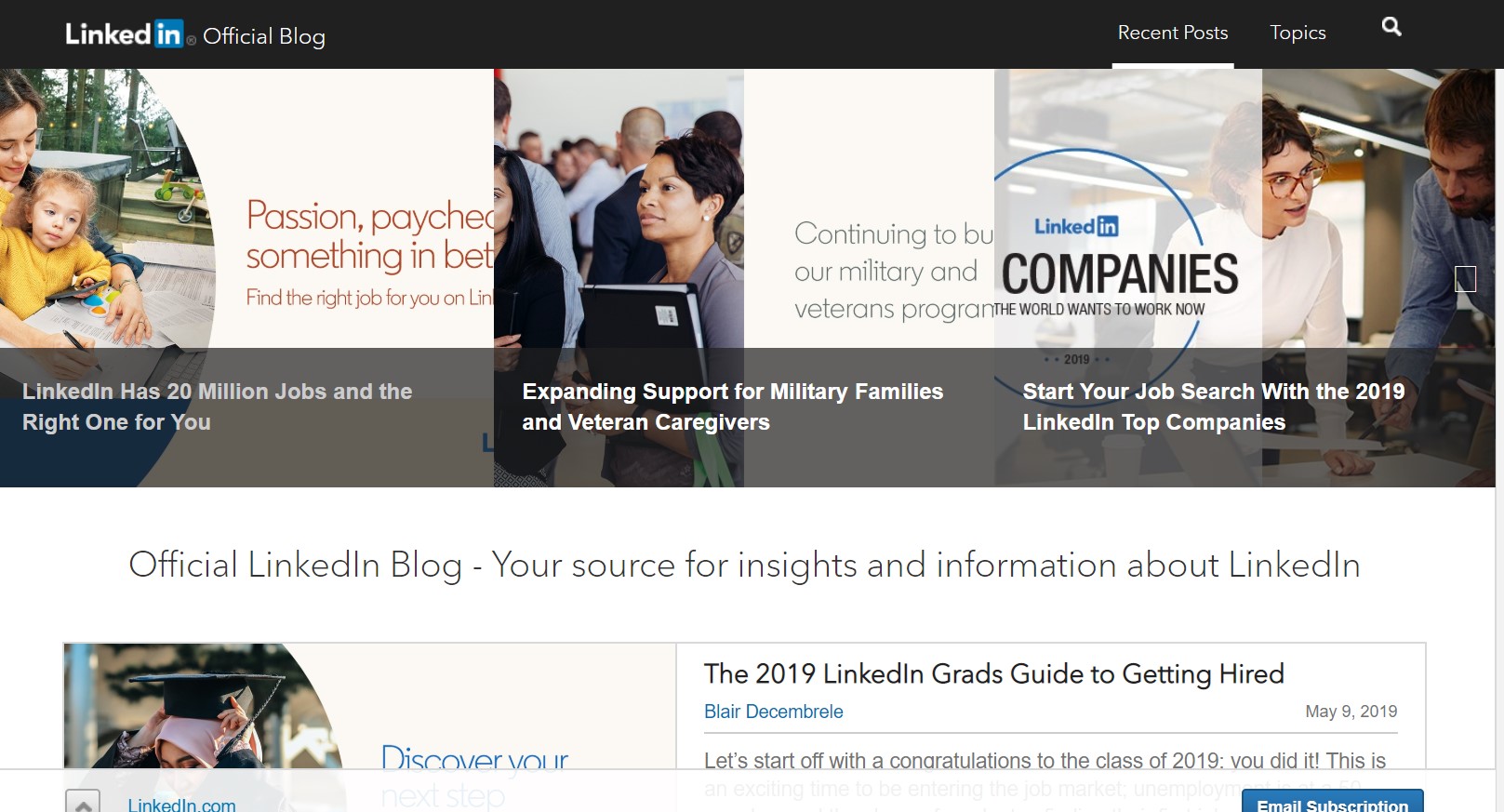 linkedin blog linkedin blog