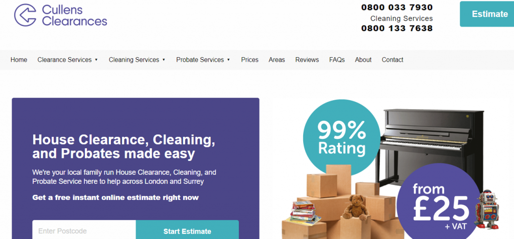 Cullens Clearances - end of tenancy cleaning Cullens Clearances - end of tenancy cleaning