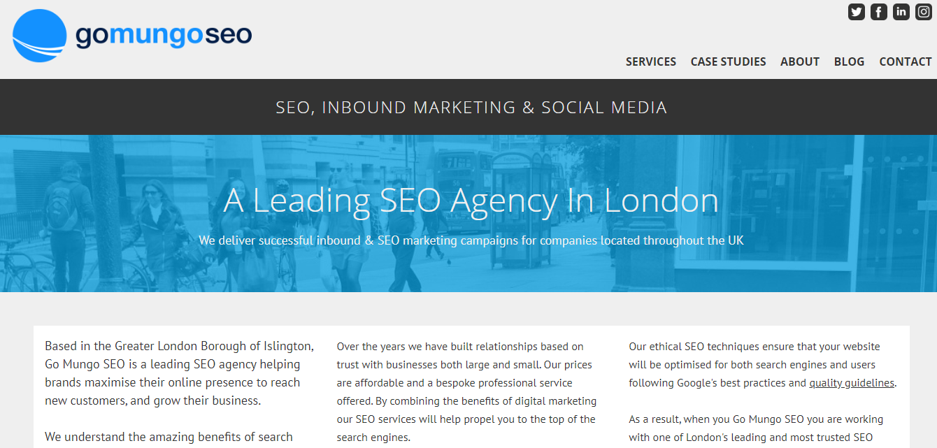 Go Mungo SEO agency