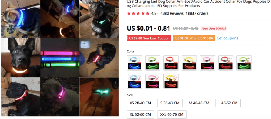 LED Collar