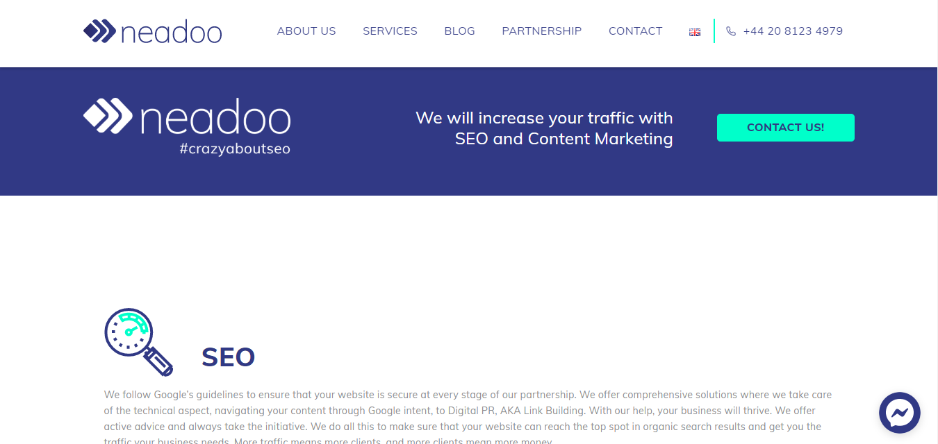 Neadoo Digital Ltd seo agency