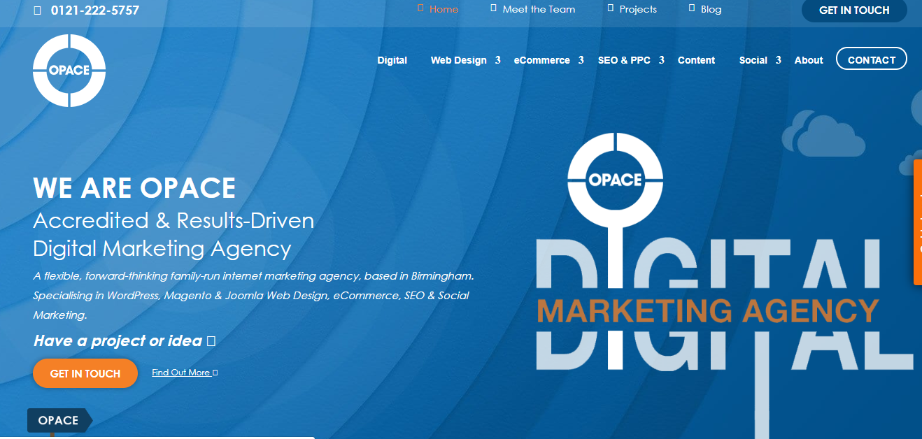 Opace Web design Seo Agency