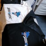 Seekahost logo and merchandise for marketing