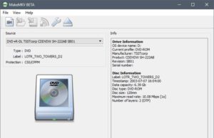 using MakeMKV
